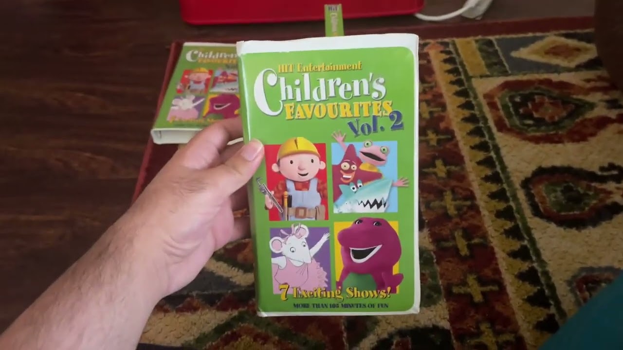 HiT Entertainment Children's Favourites Vol 2 2004 VHS (3 Copies