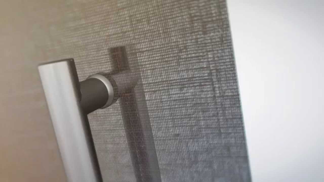 Cristal porte vetro con inserto tessuto lino youtube Adesivi per porte vetro