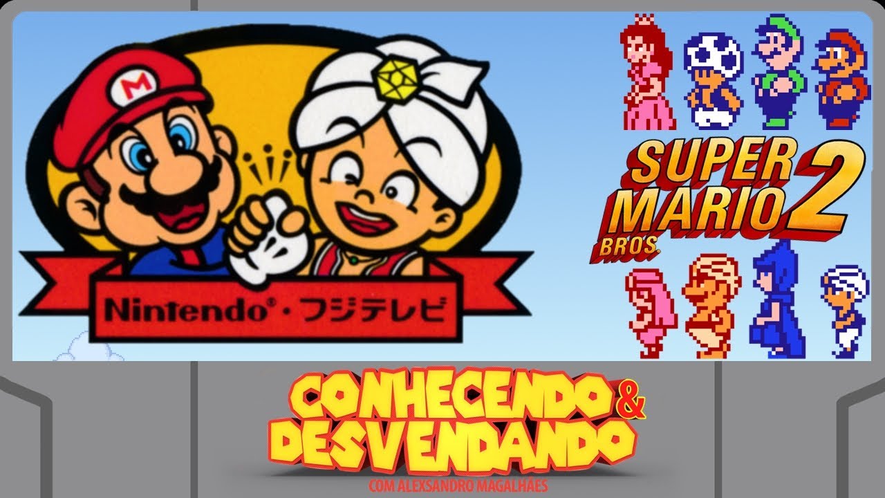 Super Mario Bros. 2, NES, Jogos