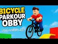 Roblox Bicycle Parkour Obby 🚲 | Epic Stunts &amp; Funny Fails | ucgamer1407