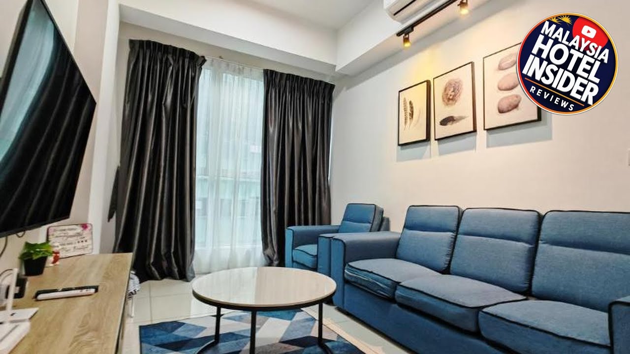 Rooftop Sunset Infinity Pool Sutera Avenue KK Infini Stay | Kota Kinabalu, Malaysia | Hotel Review ⭐