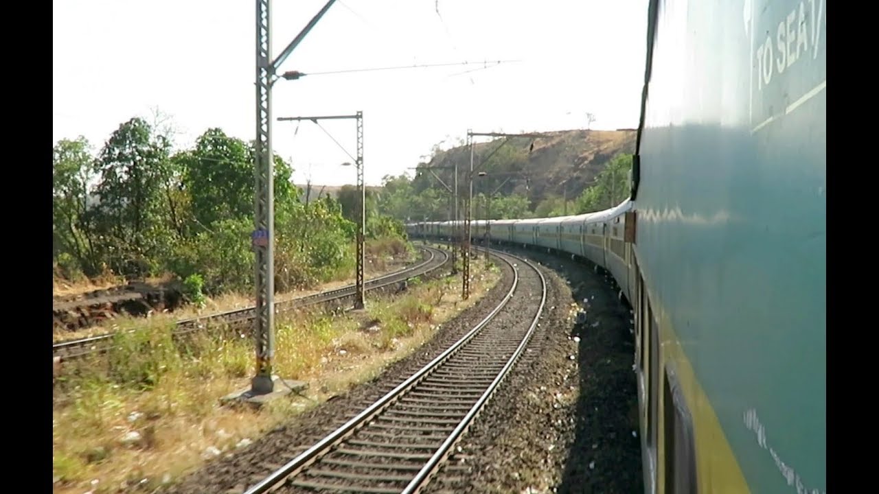 Jabalpur Garib Rath : Journey Coverage : Thull Ghat + Overtake + Crossings + Locos : Indian Railways