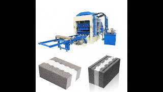 QT8-15 EPS Thermal Insulation Concrete Block Machine | Polystyrene Thermal Brick Making Machine