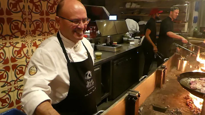 Chef Rafael Vidal Makes His Signature Paella