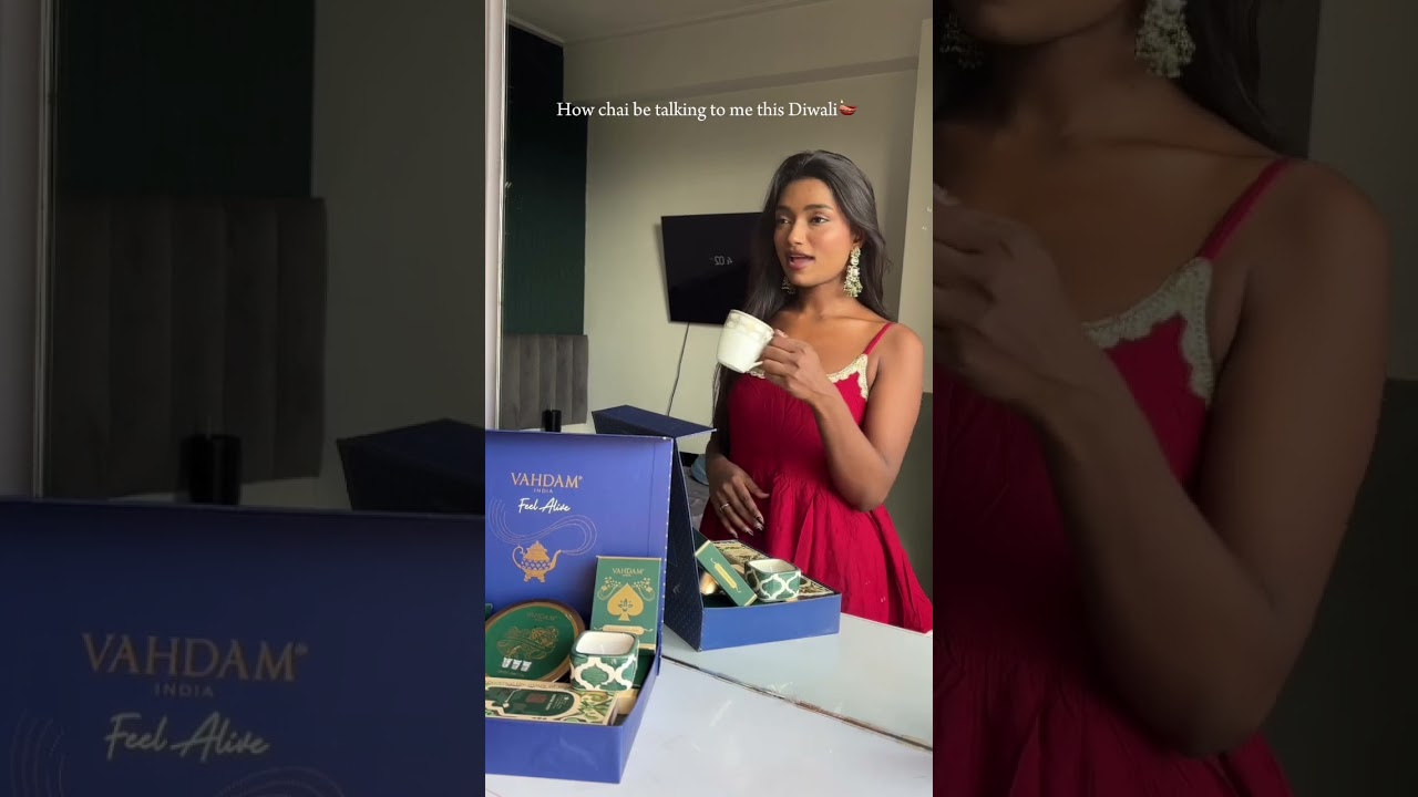 This Diwali, even my chai is festive AF! 🌟☕ 