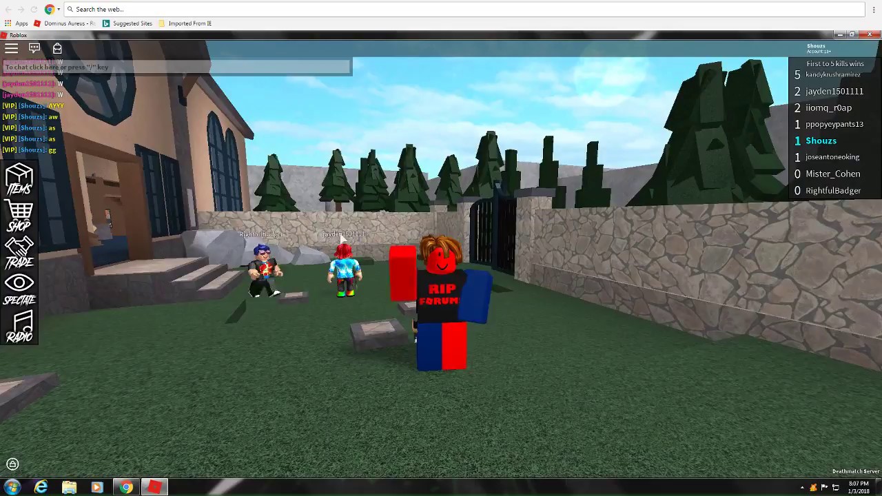 Trash Roblox Assassin Gameplay 1 Youtube - free to take this import was trash roblox