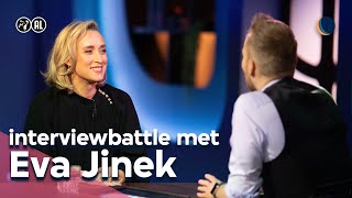 Interviewbattle met Eva Jinek | De Avondshow met Arjen Lubach (S5) by De Avondshow met Arjen Lubach | VPRO 157,993 views 2 months ago 10 minutes, 44 seconds