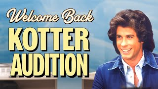 JOHN TRAVOLTA's AMAZING Audition for Welcome Back Kotter!
