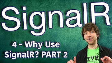 SignalR Tutorial 4 - Why Use SignalR? Part 2