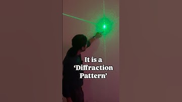 I did diffraction with my hair and laser in classroom #shortsfeed#shorts #class12physics#diffraction