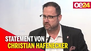 Spionageaffäre: Aktuelles von der FPÖ | Christian Hafenecker