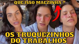 Andressa Suita Na Correria Mostra Os Truques De Beleza E Brinca Com Equipe Saudade