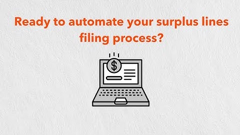 InsCipher Surplus Lines Filing Solutions