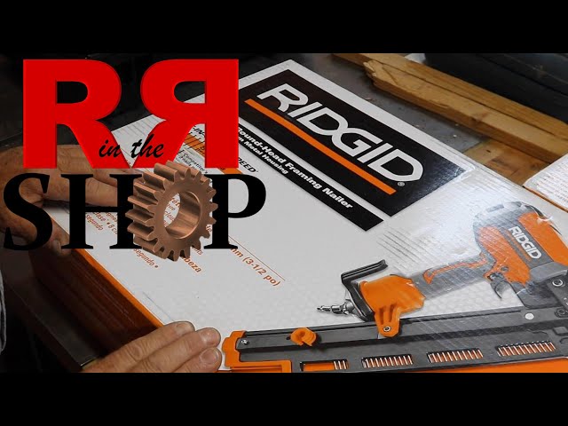 Ridgid R350RHE 3-1/2” Round Head Framing Nailer