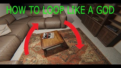 How do pros loop ghost around coffee table in Tanglewood #phasmophobia