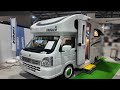 $30K Japanese Kei Camper - 4 Beds, Solar &amp; AC in One Tiny Motorhome