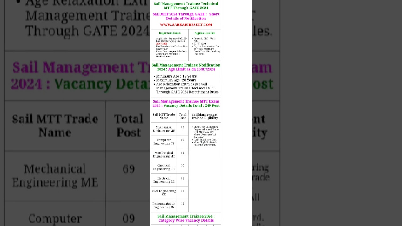 Steel Authority of India Limited (SAIL) 2024 