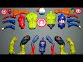 AVENGERS TOYS MARVEL'S SUPERMAN, SPIDER-MAN, CAPTAIN AMERICA, SIRENHEAD, HULK SUPERHERO UNBOXING 