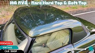 VIDEO Part 2 - 1995 MG RV8 - Super Rare Hardtop & Soft Top screenshot 2
