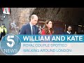 Royals: Prince William and Kate spotted on London streets viewing 'Hold Still' portraits  | 5 News