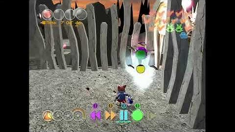 Blinx: The Time Sweeper - Forgotten City Stage 2 Gameplay