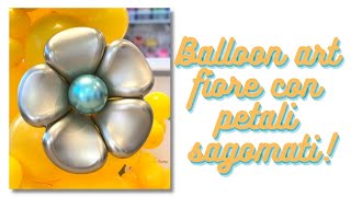 Tutorial Balloon art con petali sagomati !