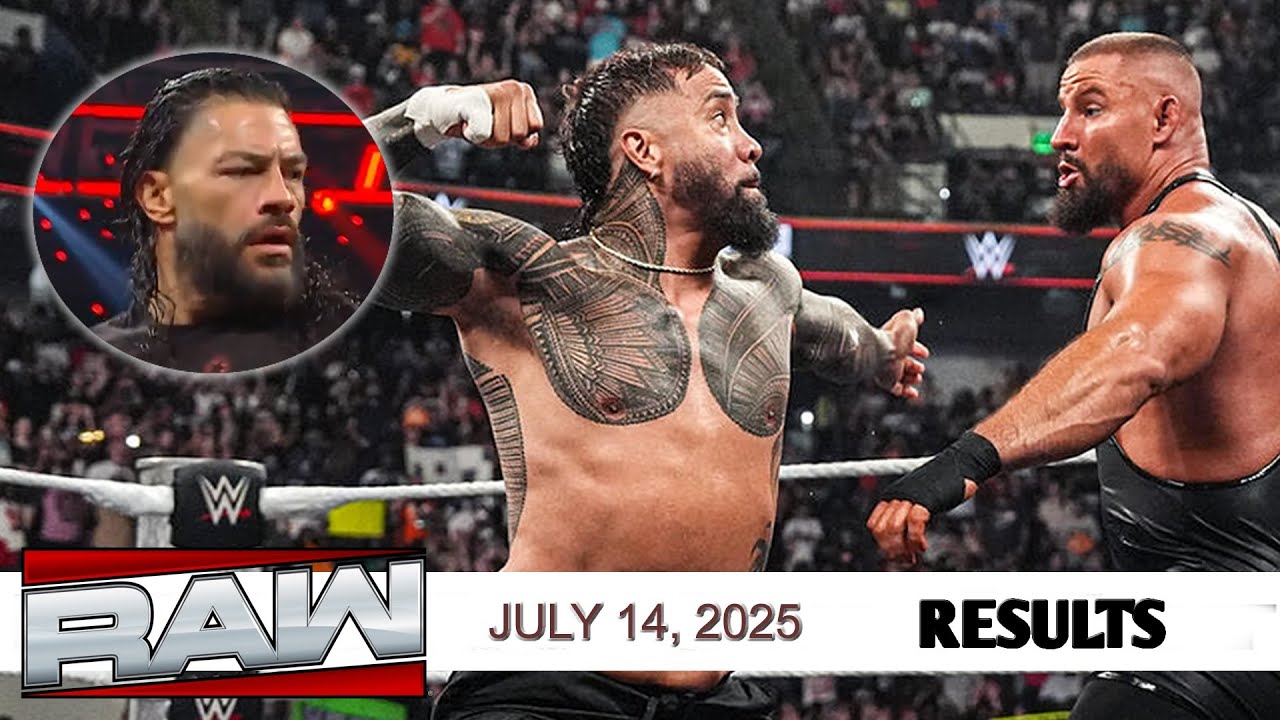 WWE RAW 14 JULY 2025 RESULTS romanreigns returns! wwerawhighlights
