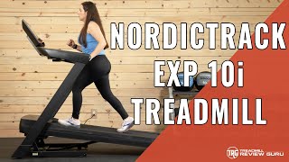 NordicTrack EXP 10i Treadmill Review  Compact & Connected!