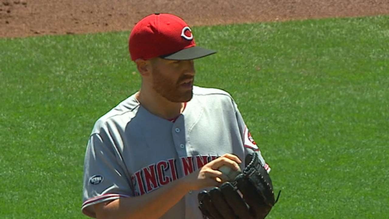 CIN@SF: Straily delivers 7 2/3 terrific innings