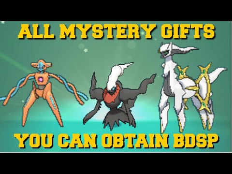 ALL MYSTERY GIFT CODES & EVENTS YOU CAN OBTAIN NOW IN POKEMON BRILLIANT DIAMOND AND SHINING PEARL