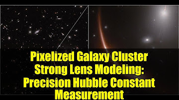 Pixelized Galaxy Cluster Strong Lens Modeling: Precision Hubble Constant Measurement