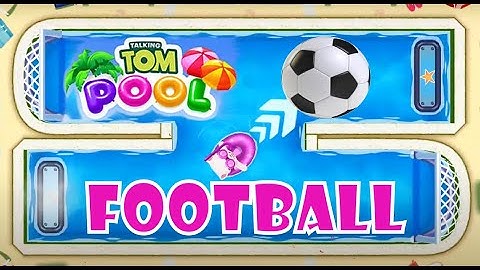 Talking Tom Pool Football Championship Gameplay (iOS, Android)