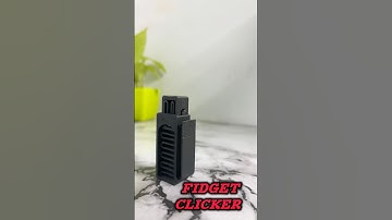 The Most Satisfying 3D Printed Fidget Clicker 🔥 | ASMR Click Toy #3dprinting #asmr #shorts