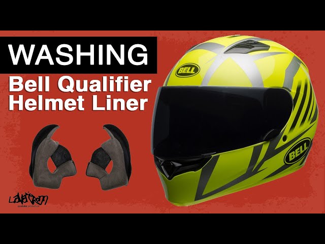 adjusting padding bell qualifier helmet How To Clean Motorcycle Helmet Liner ( Bell Qualifier ) | Motorcycle Tips