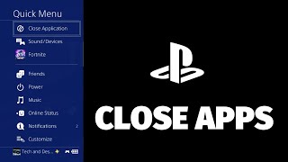 How to Close Apps on PS4 | fully close application on PlayStation screenshot 4