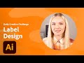 Illustrator Daily Creative Challenge - Label Design