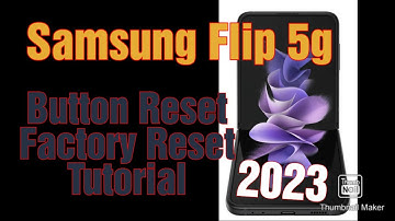 Samsung Galaxy Z Flip3 4 5G - Hard Reset (Factory Reset) Button Reset EASY METHOD 2023