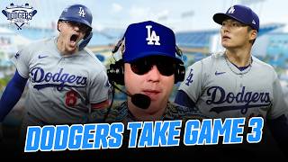DODGERS BEAT BRAVES IN NLDS THRILLER! YAMAMOTO, KIKÉ & FREDDIE CLUTCH UP! ROJAS UPDATE!