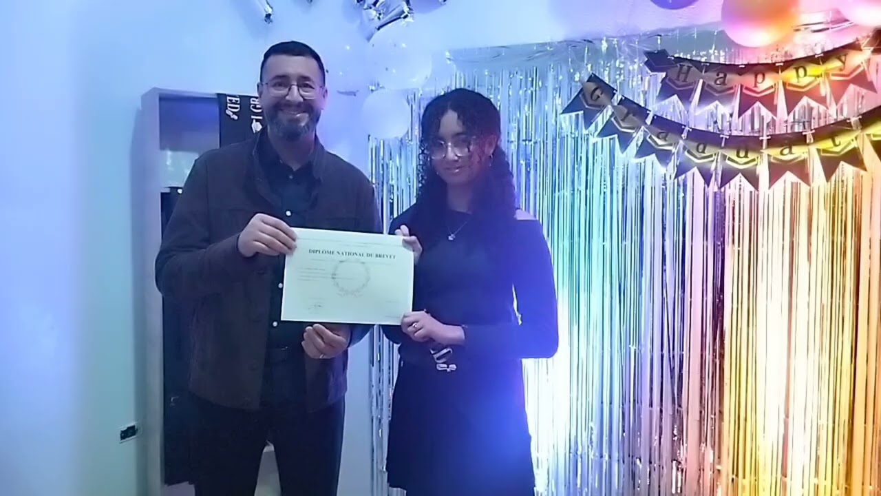Cérémonie remise des diplômes DNB EIF Tunis_promotion 2025