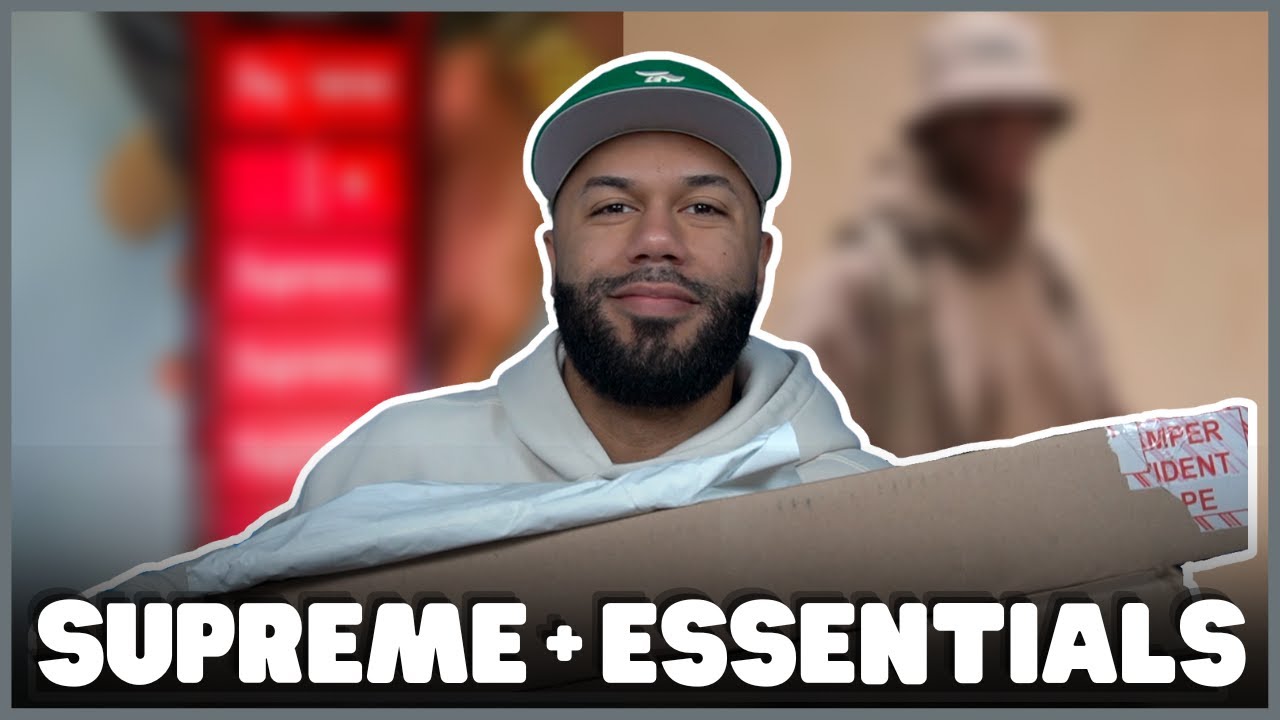 LLEGO ROPA NUEVA DE SUPREME FW22 FEAR OF GOD ESSENTIALS Clothing Haul The Unboxing