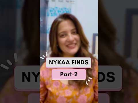 Nykaa finds part-2 #nykaahaul #nykaapinkfridaysalehaul #indianvloggerpriya #ytshorts