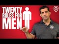 20 Rules For Young Men
