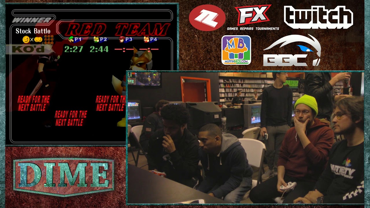DIME 28 - Uncle Mojo + TADEO vs La Luna + DJ Nintendo - Grand Finals Melee
