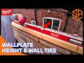150MM CAVITY EXTENSION.. WALL PLATE, LINTELS AND WALL TIES PT 7