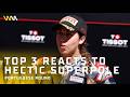FIRST IMPRESSIONS: Top 3 reacts to Superpole🎙️ | 2026 #WorldWCR 🇵🇹