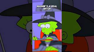 Maggie’s a Real Witch 🧙 #simpsons #shorts
