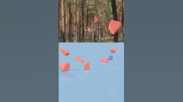 trying "cell fracture" in #blender