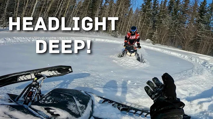 Headlight deep snow with the summits! | March 12, 2022