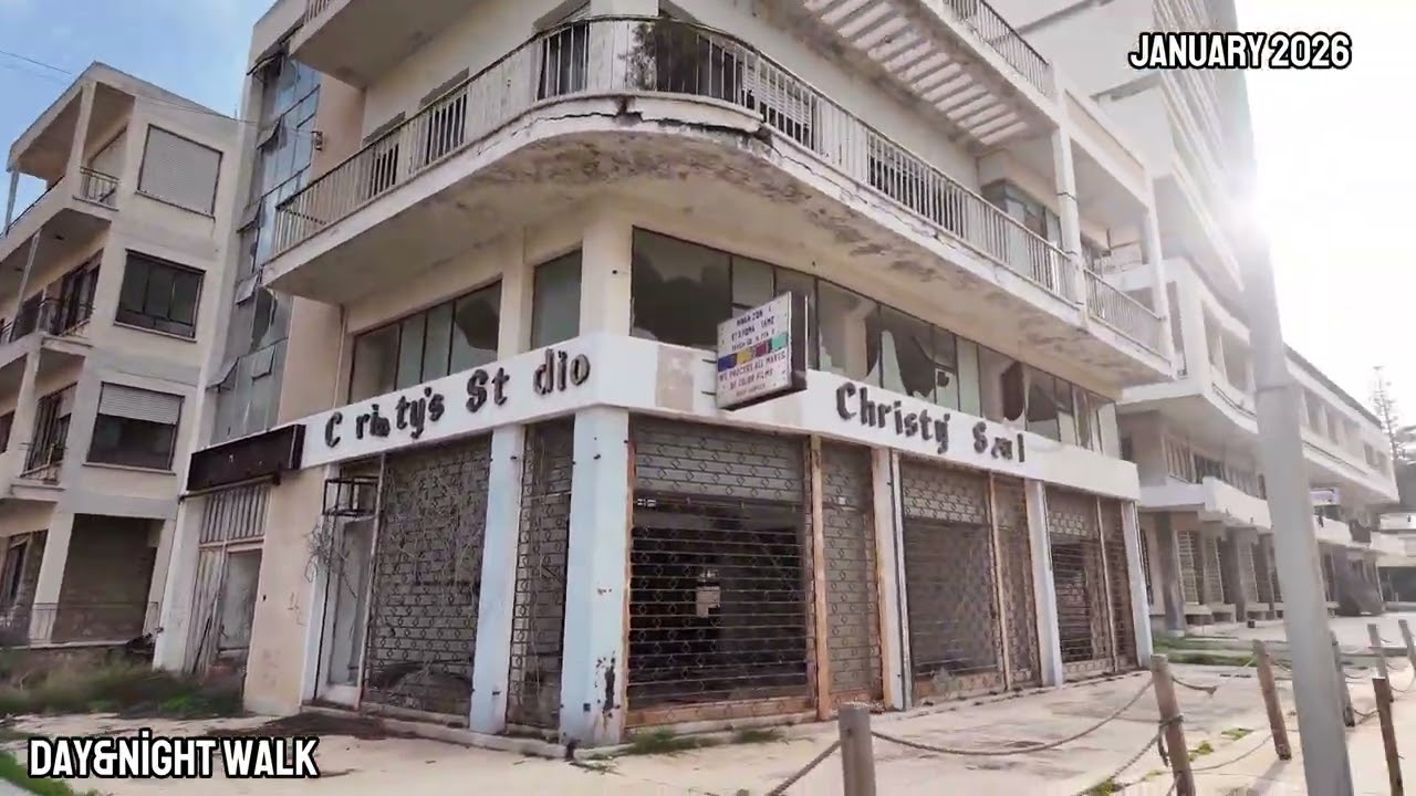 Inside Varosha (Closed Maraş) – The Abandoned City of Northern Cyprus | Walking Documentary