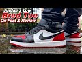 Jordan 1 Low Bred Toe 2.0  - Review & On Feet